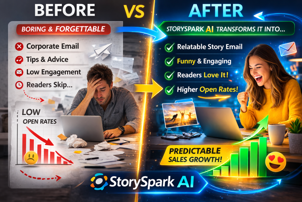 StorySpark AI Review 2026 – AI story email generator for marketers and creators