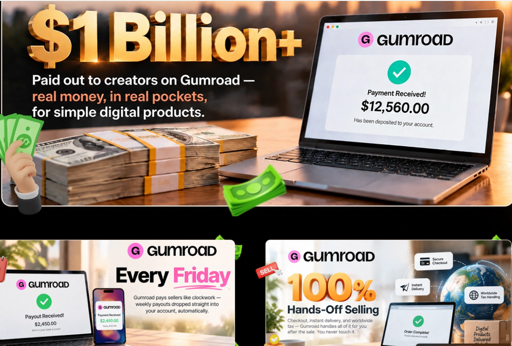 GumRoad Engine digital product creation
