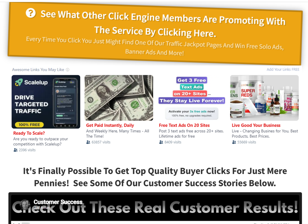 The Click Engine Traffic Platform Review